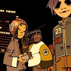 Tomorrow Comes Today Solo Tab by Gorillaz