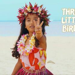 Three Little Birds Ekolu Manu Liilii Ukulele Chords by The Green