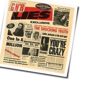 Gnr Lies Album Tabs by Guns N' Roses