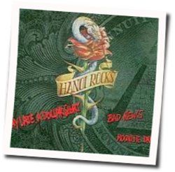 A Day Late A Dollar Short Chords by Hanoi Rocks