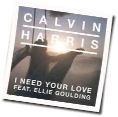 I Need Your Love Tab by Calvin Harris
