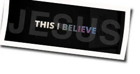 This I Believe The Creed Chords by Hillsong Live