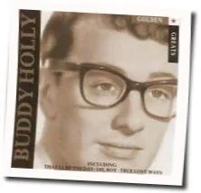 Raining In My Heart Chords by Buddy Holly