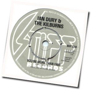 You're More Than Fair Chords by Ian Dury And The Blockheads