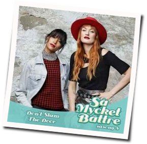 Don't Slam The Door Chords by Icona Pop