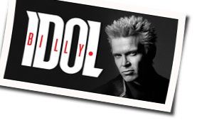 Billy Idol chords for Ghosts in my guitar
