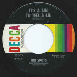 That's When Your Heartaches Begin Chords by The Ink Spots