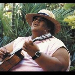 Israel Kamakawiwoʻole chords for Over the rainbow ukulele