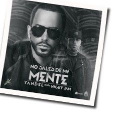 No Sales De Mi Mente Chords by Nicky Jam