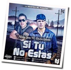 Si Tu No Estas Chords by Nicky Jam