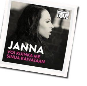 Janna chords for Voi kuinka me sinua kaivataan