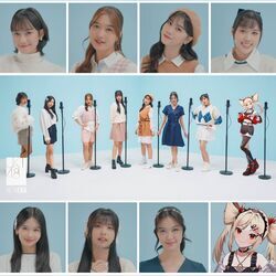 Langit Biru Cinta Searah Aozora Kataomoi Chords by JKT48