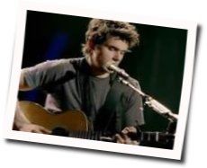 John Mayer chords for Tracing