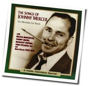 As Time Goes By Chords by Johnny Mercer