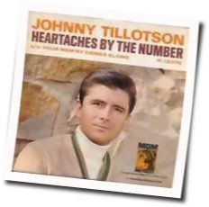 Heartaches By The Number Chords by Johnny Tillotson