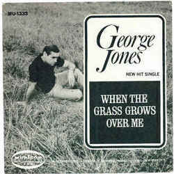 When The Grass Grows Over Me Chords by George Jones