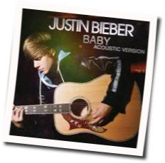 Justin Bieber chords for Baby acoustic (Ver. 2)