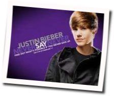 Never Say Never Bass Tab by Justin Bieber