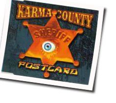 Karma County chords for Postcard