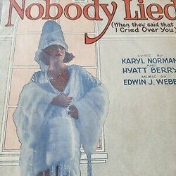 Nobody Lied by Karyl Norman