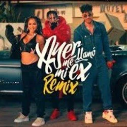 ayer me llamó mi ex remix