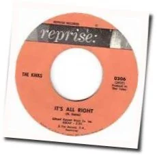 It's All Right Chords by The Kinks