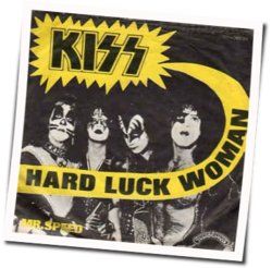 Hard Luck Woman Bass tabs by Kiss