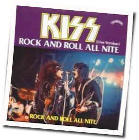 Rock And Roll All Nite  Tabs by Kiss