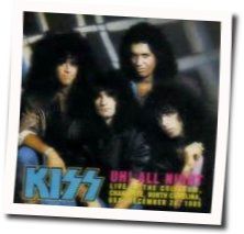 Kiss tabs for Uh all nite