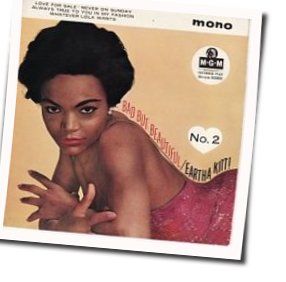 Never On Sunday Chords by Eartha Kitt