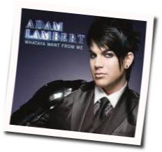 What You Want From Me Chords by Adam Lambert