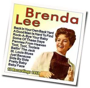 Back In Your Own Back Yard Chords by Brenda Lee