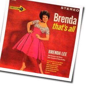 Someday You'll Want Me To Want You Chords by Brenda Lee