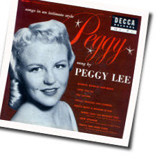 He's A Tramp Tab by Peggy Lee