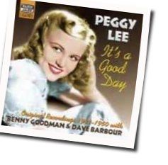 It's A Good Day Chords by Peggy Lee