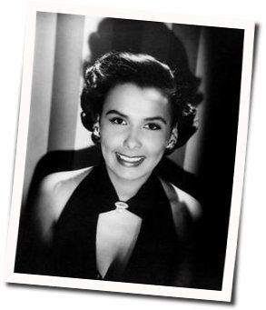 Just In Time Chords by Lena Horne