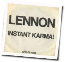 Instant Karma Chords by John Lennon