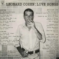 Minute Prologue Tab by Leonard Cohen