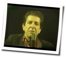 Avalanche  Chords by Leonard Cohen