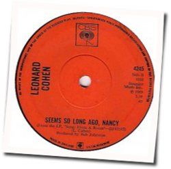 Seems So Long Ago, Nancy Chords by Leonard Cohen