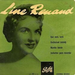 Line Renaud chords for Que sera sera