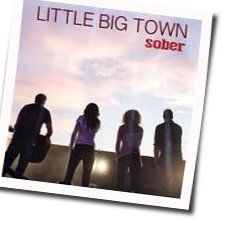 Sober  Chords by Little Big Town