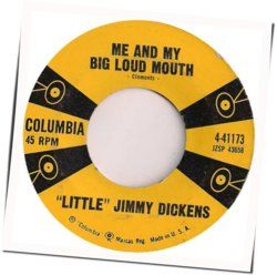 Me And My Big Loud Mouth Chords by Little Jimmy Dickens
