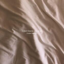 I Don't Know You At All by Lizzy Mcalpine