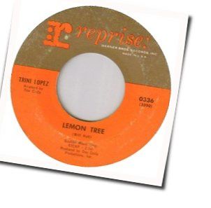 Lemon Tree Chords by Trini Lopez