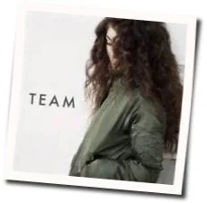 Team (Ver2) Chords by Lorde