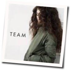 Team  Chords by Lorde