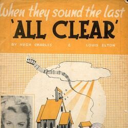 When They Sound The Last All Clear Chords by Vera Lynn