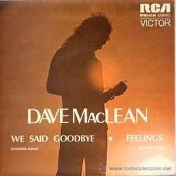 We Said Goodbye by Dave Maclean