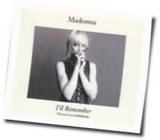 Ill Remember Chords by Madonna